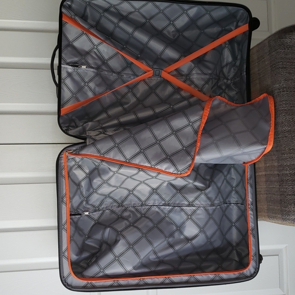 💘 32" DOCKERS EXPANDABLE ROLLING WHEELED HARD CASE SPINNER TRAVEL LUGGAGE LARGE - Picture 11 of 11